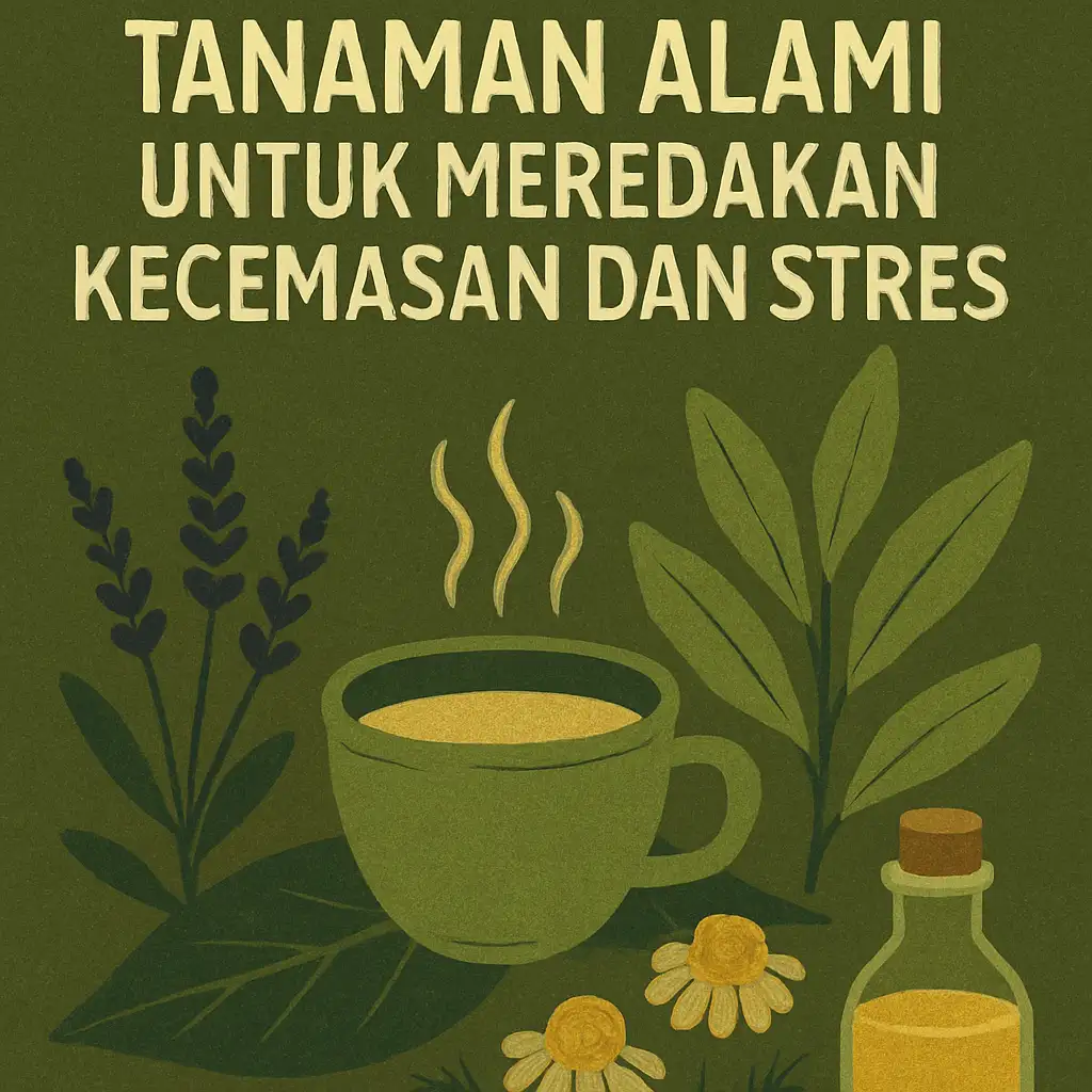 Menggunakan Tanaman Alami untuk Meredakan Kecemasan dan Stres