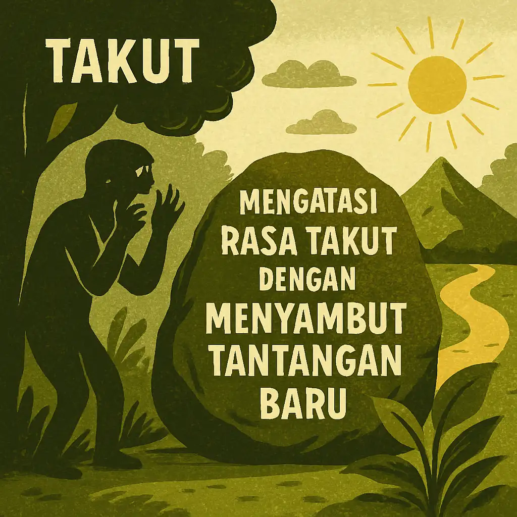 Mengatasi Rasa Takut dengan Menyambut Tantangan Baru